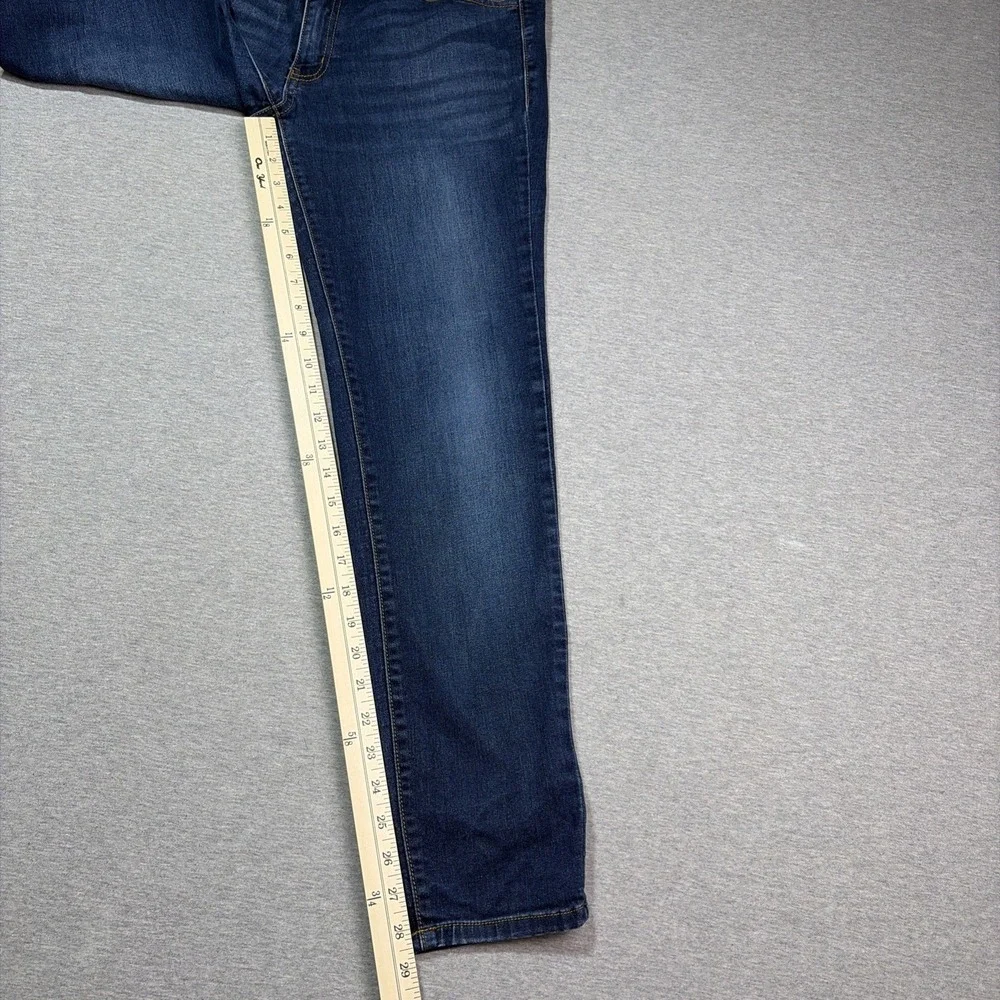 KanCan KC7092 Dark Wash Skinny‎ Jeans Indigo Stretch Denim Women Size 13/30